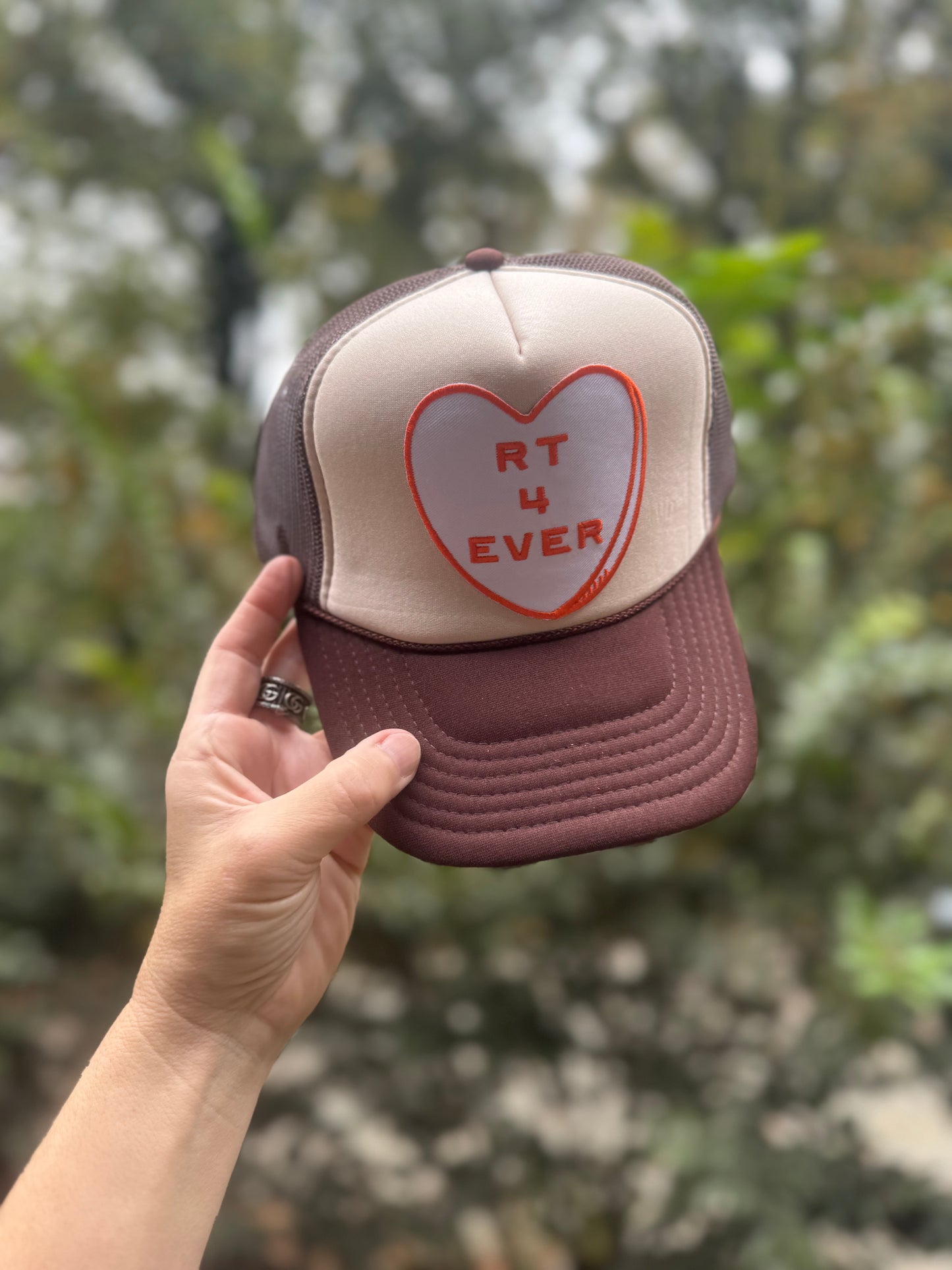 Round Top Trucker Hat