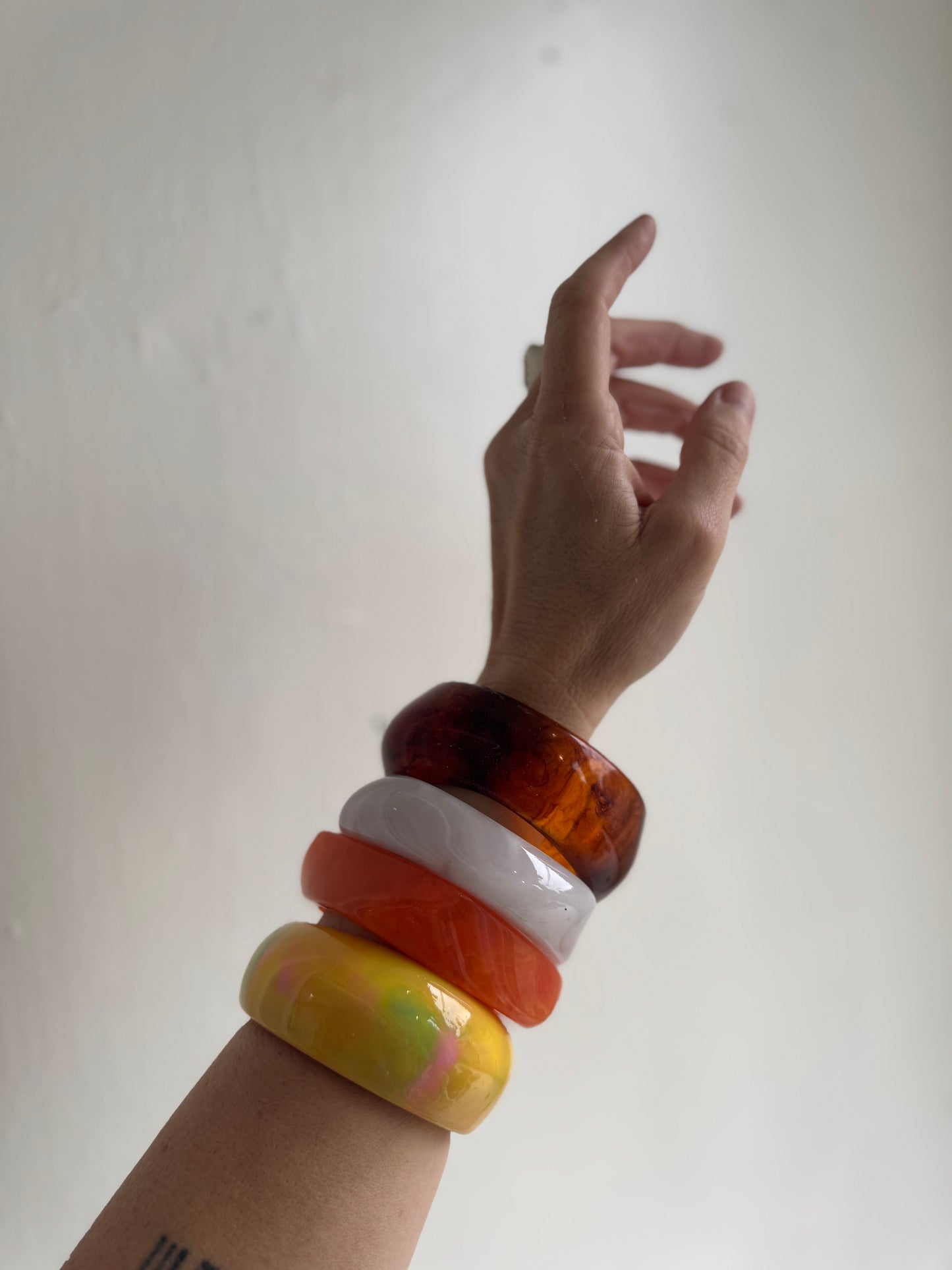 Deadstock Plastic / Resin Bangle