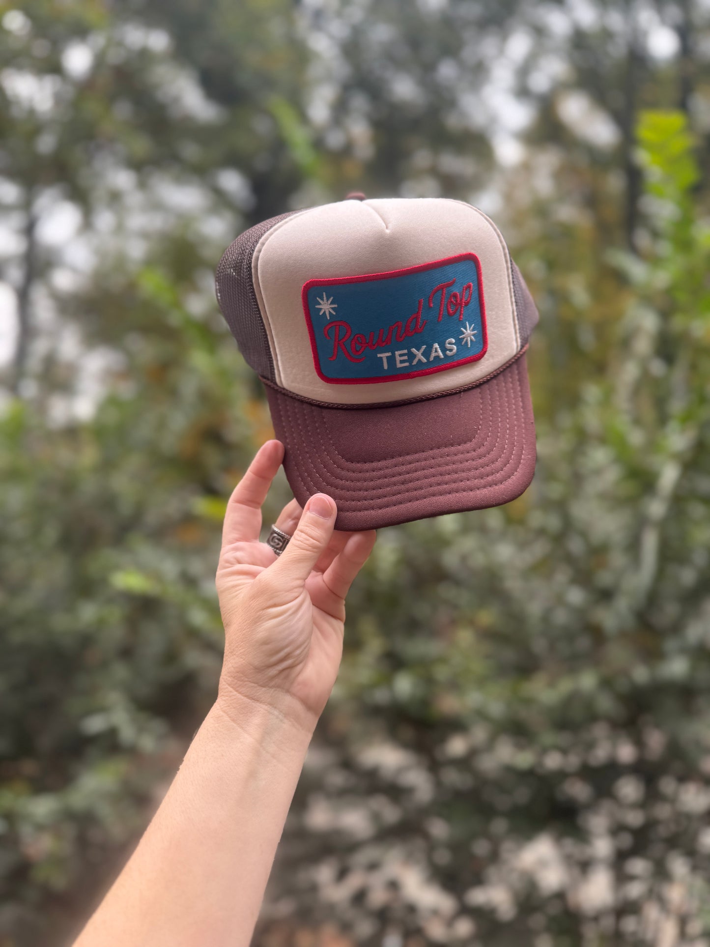 Round Top Trucker Hat