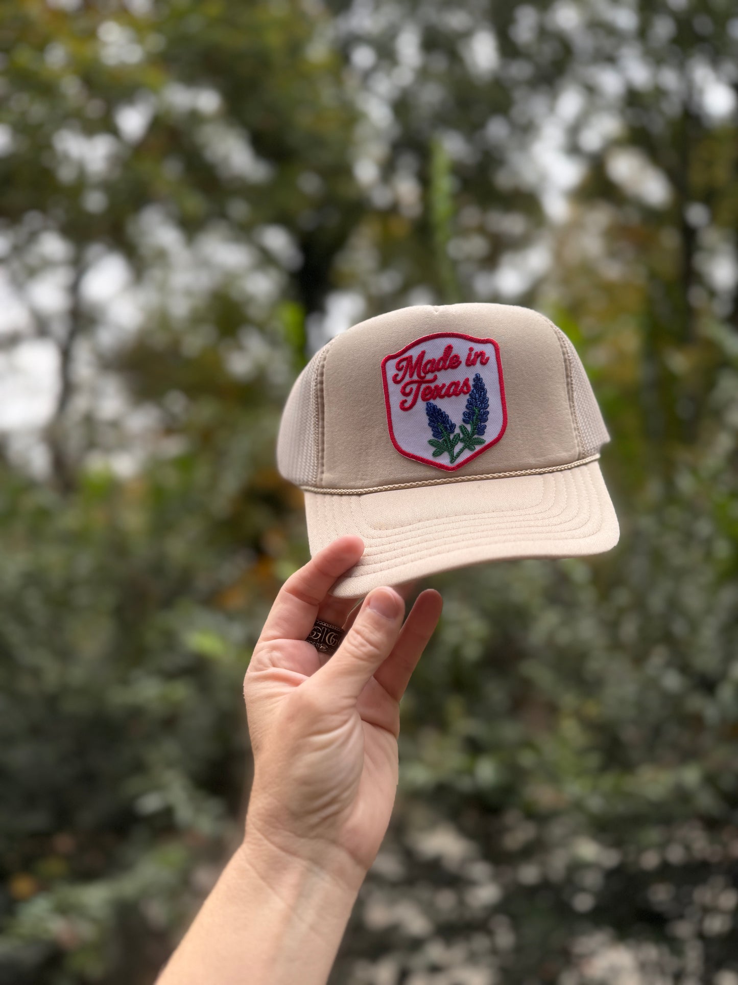 Round Top Trucker Hat