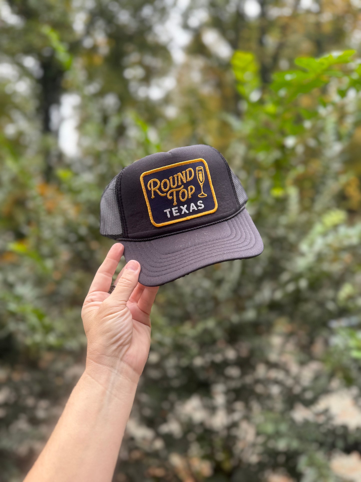 Round Top Trucker Hat