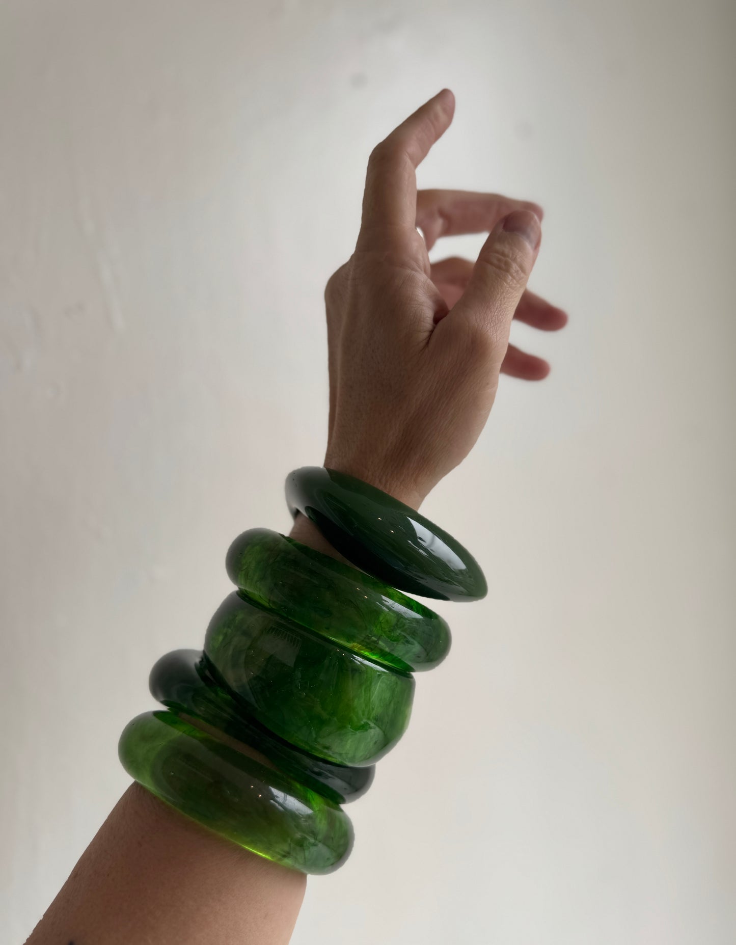 Deadstock Plastic / Resin Bangle