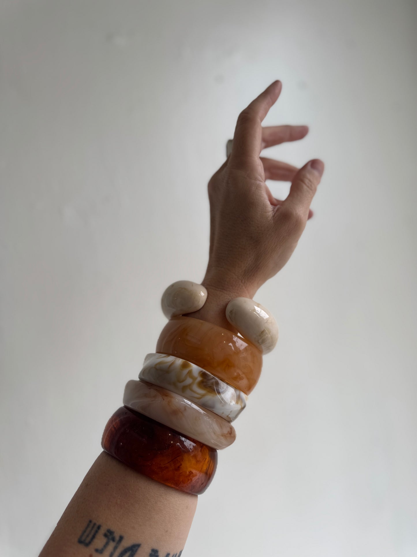 Deadstock Plastic / Resin Bangle