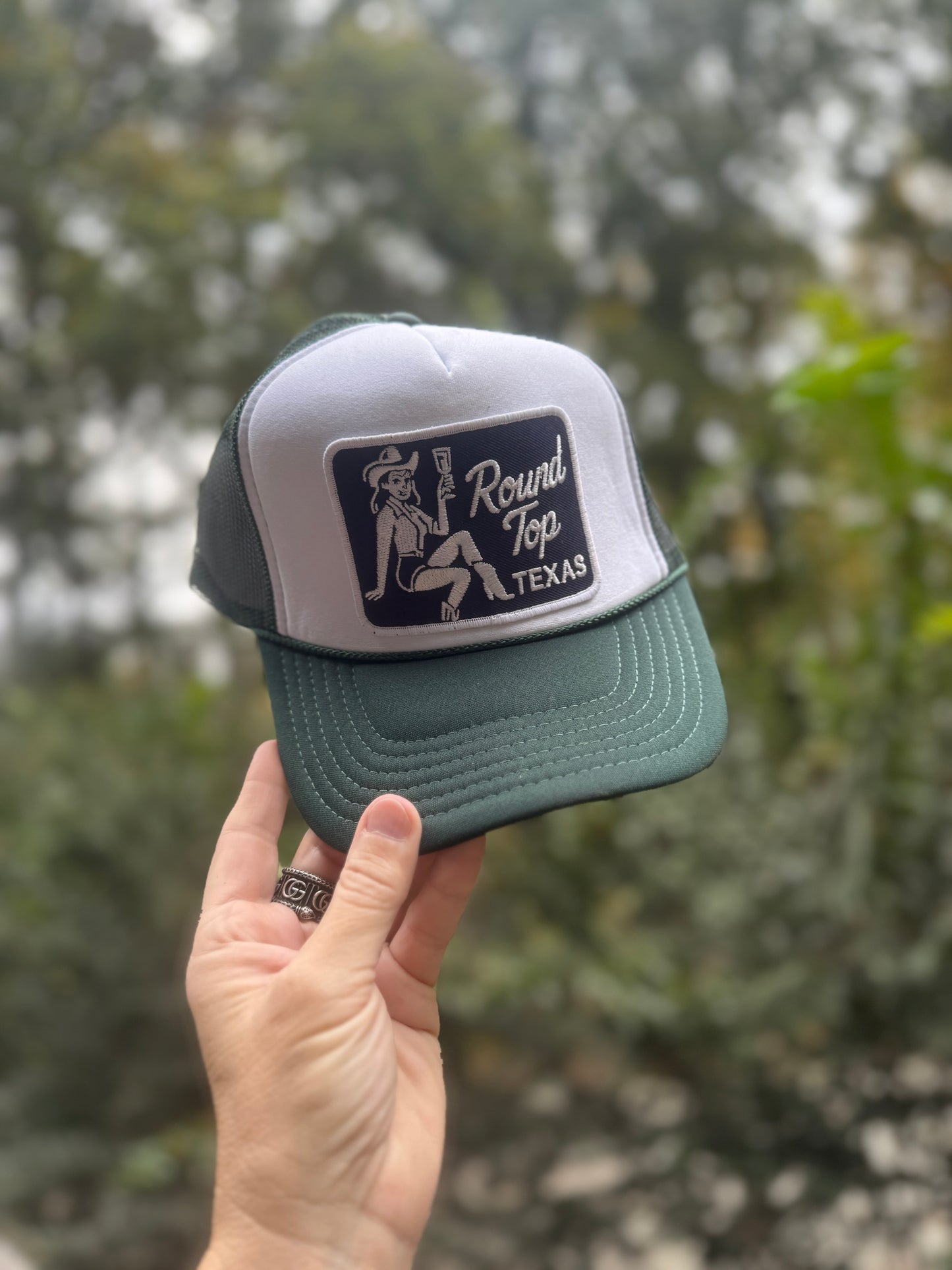 Round Top Trucker Hat