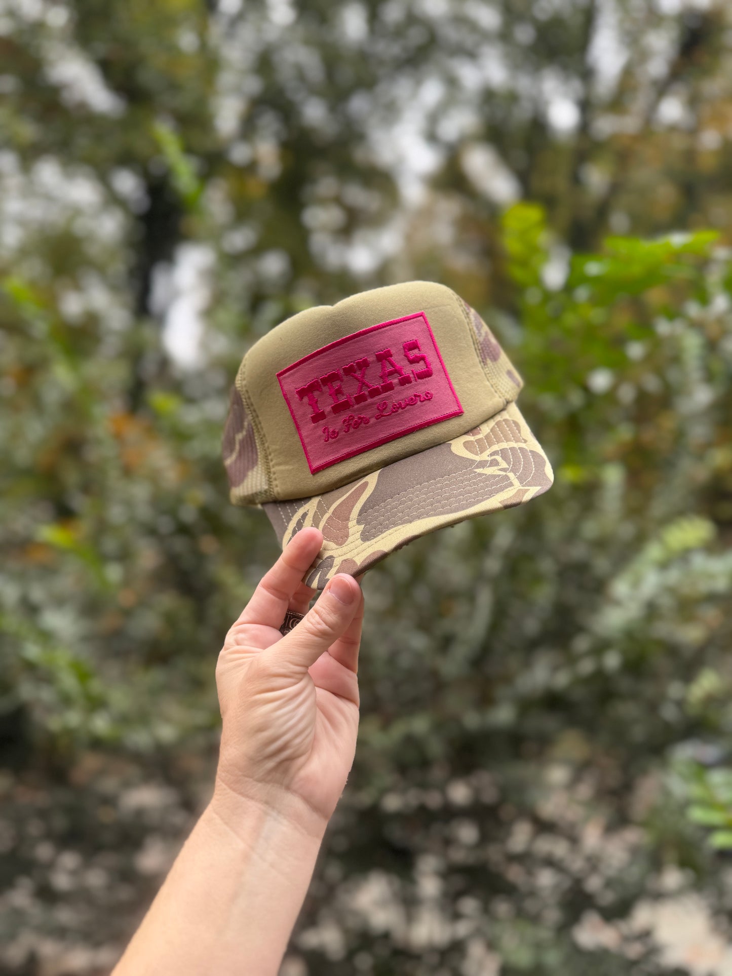 Round Top Trucker Hat