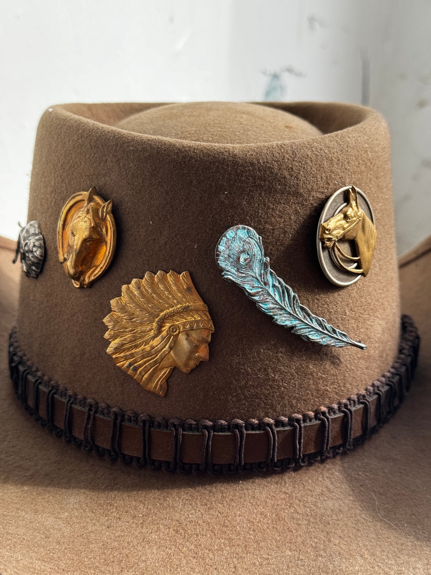 Vintage Handmade Hat Pin